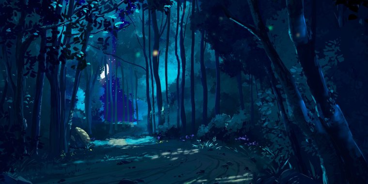 Тёмный лес для гача лайф