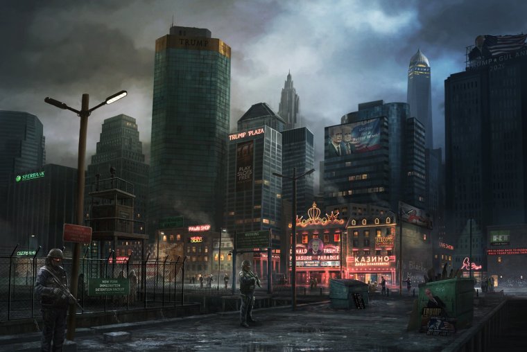 Нью Йорк Concept Art