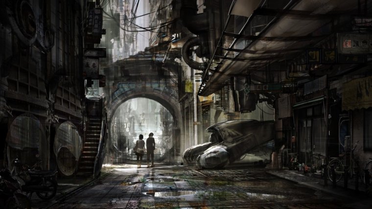 Sci Fi City трущобы