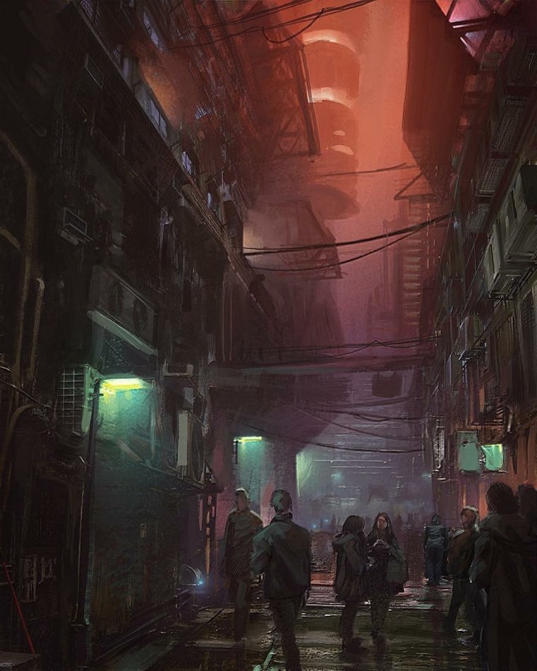 Cyberpunk 2077 антиутопия