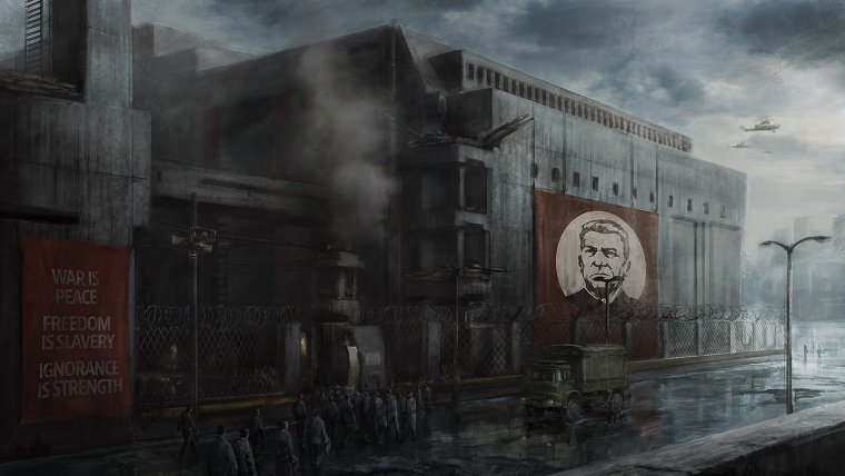 Джордж Оруэлл 1984 Министерство правды