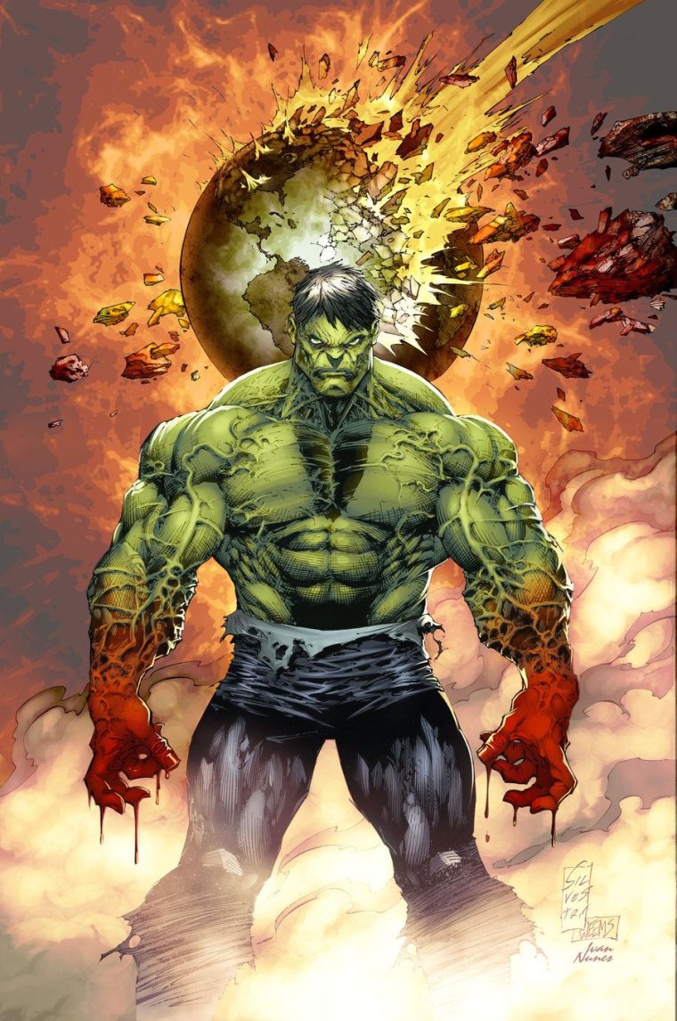 Халк vs Росомаха Marvel