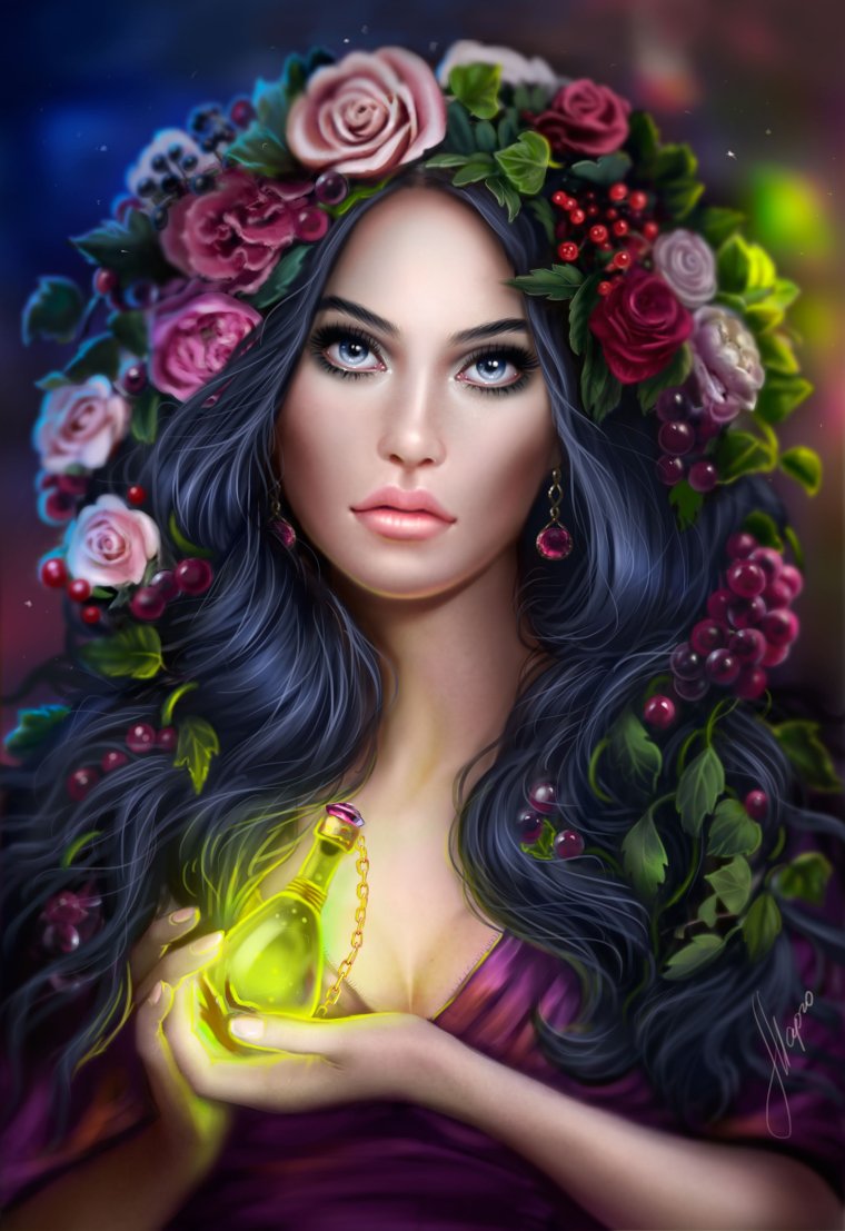 Девушка Весна фэнтези