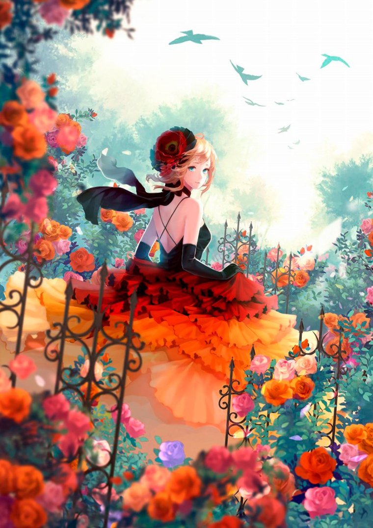 Красивые яркие арты