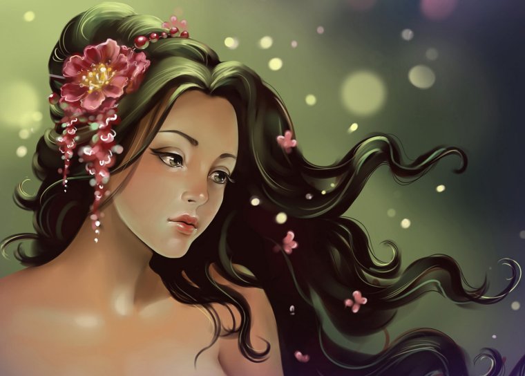 Аниме с радужными волосами