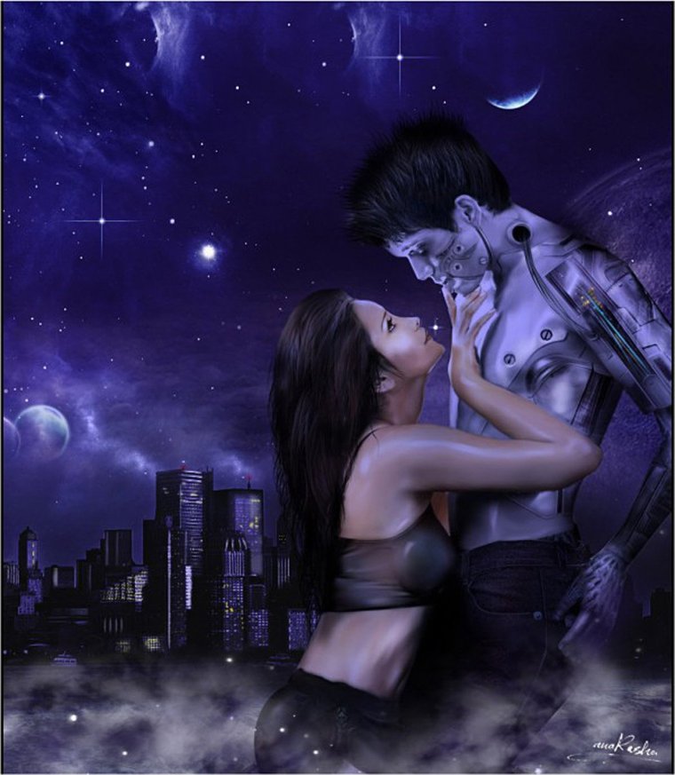 Мужчина и женщина ночь