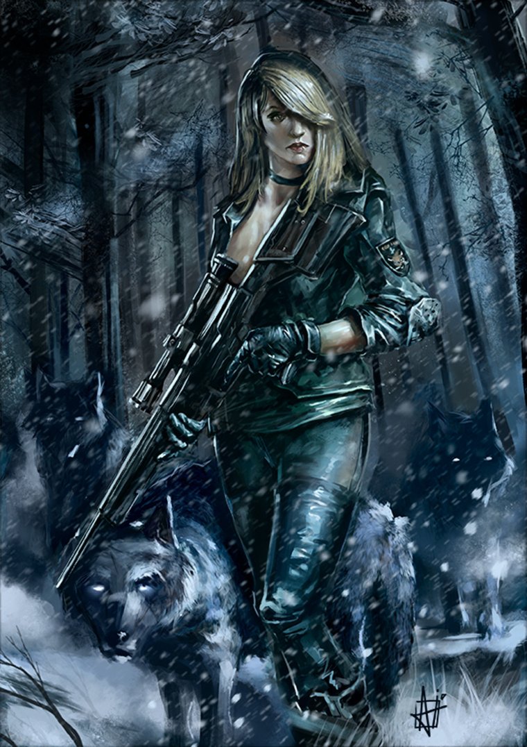 Снайпер Вульф Metal Gear