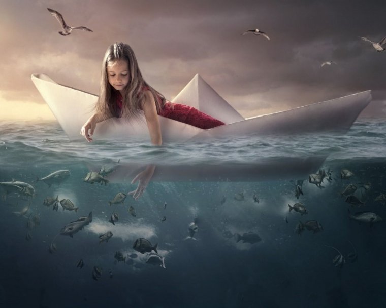 Лодка постапокалипсис