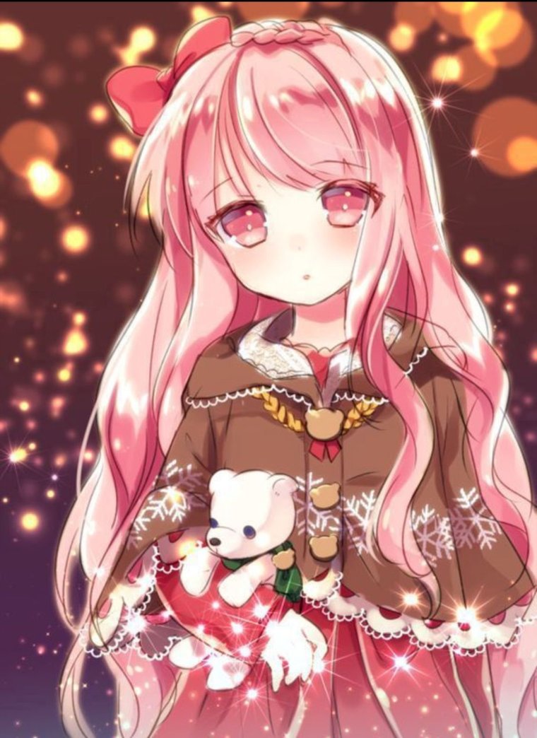 Аниме девушка милая