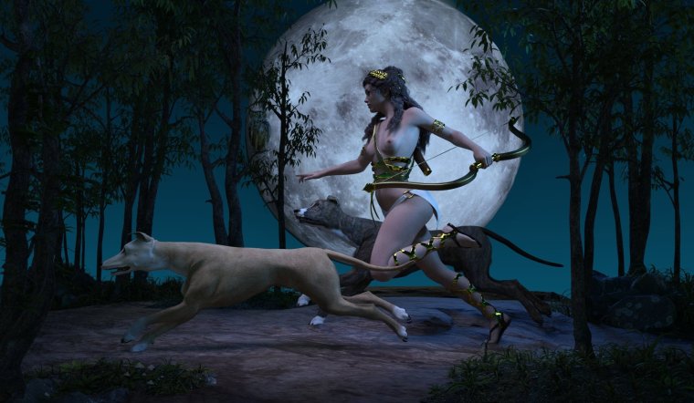 Артемида древнегреческая богиня