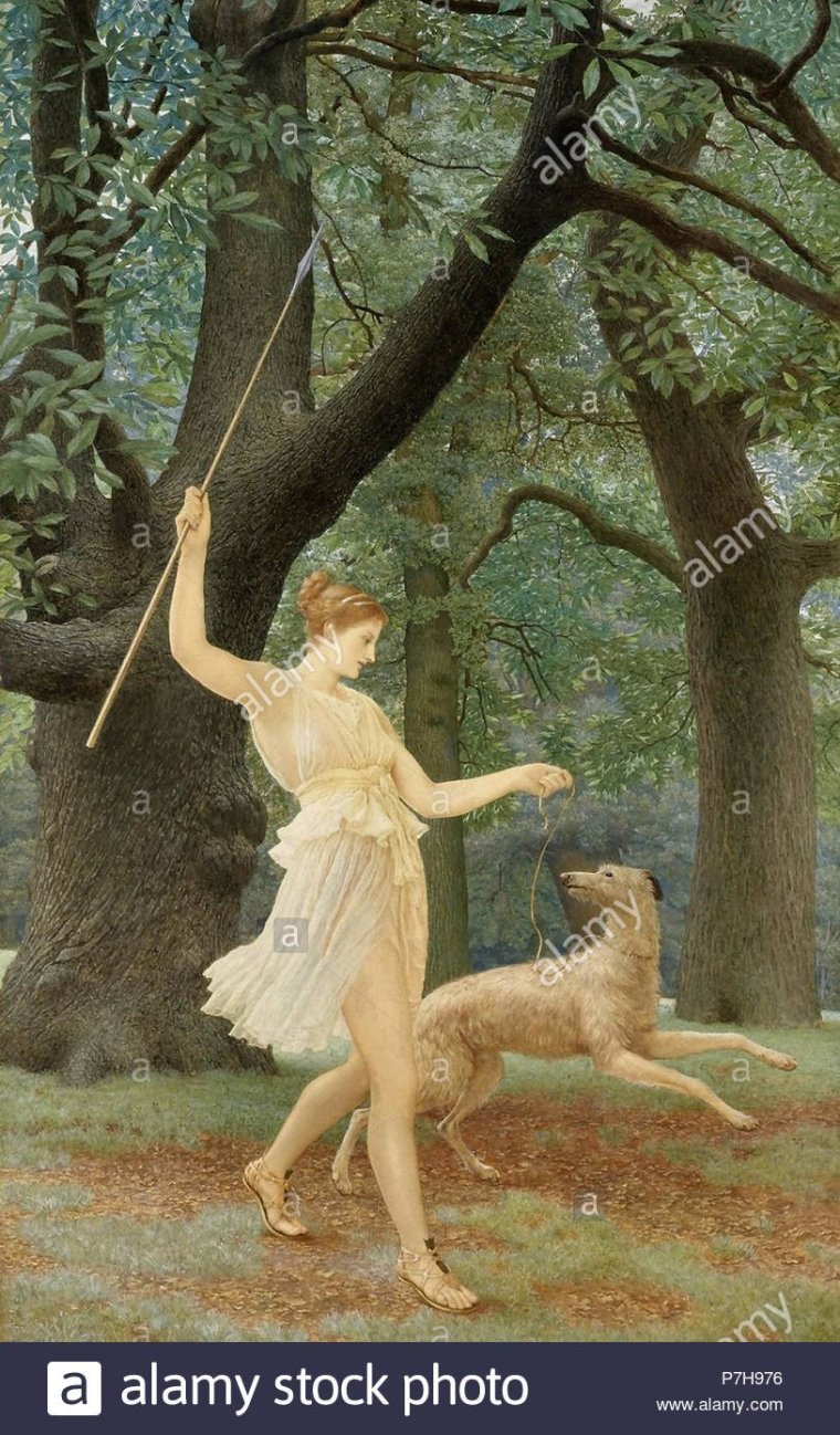 Артемида богиня Луны и охоты