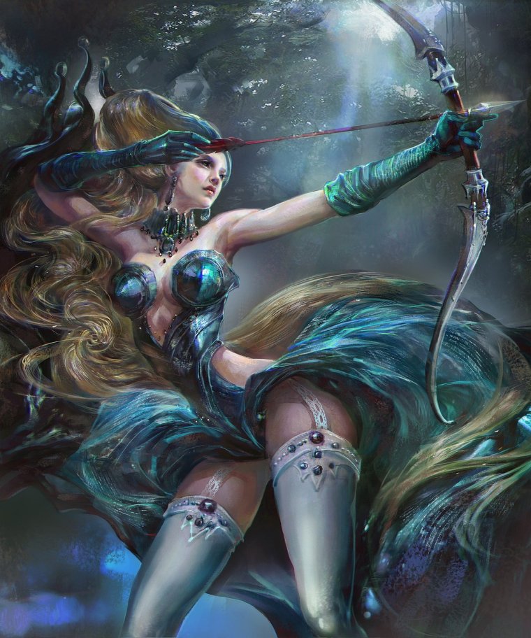 Артемида богиня охоты Art