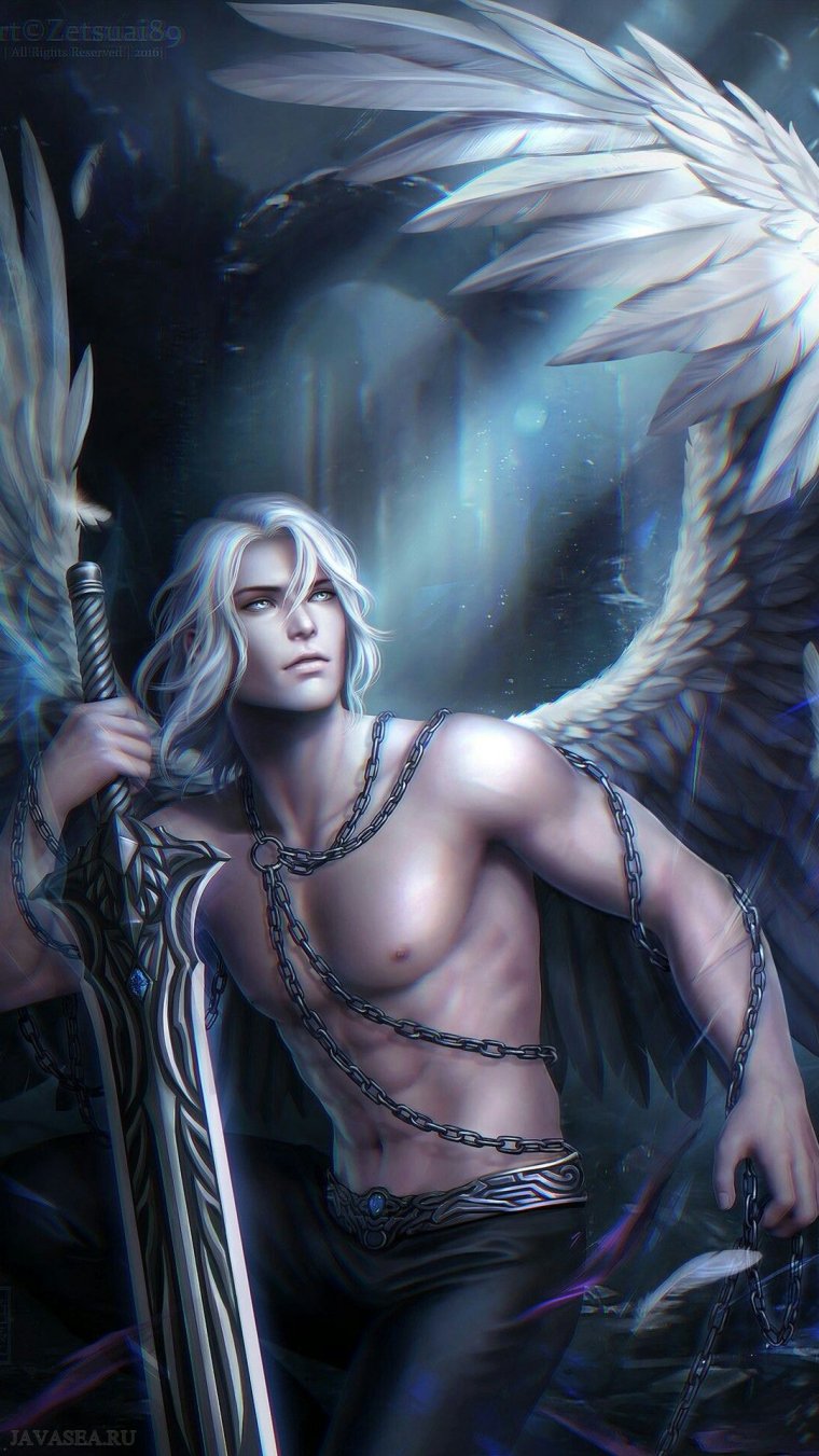 Падший ангел Габриэль аниме