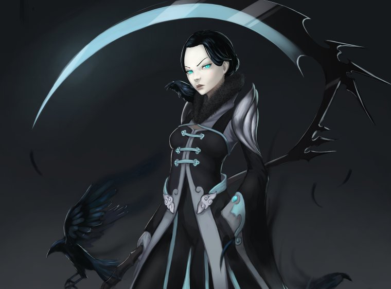 Жнец девушка