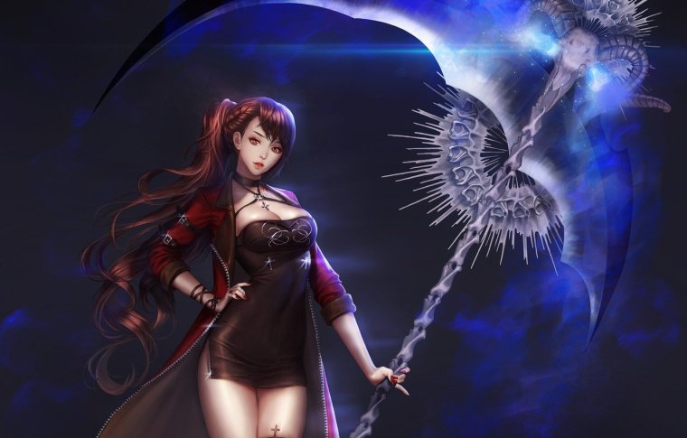 Фэнтези девушки с оружием