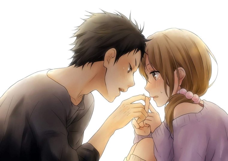 Аниме парень и девушка