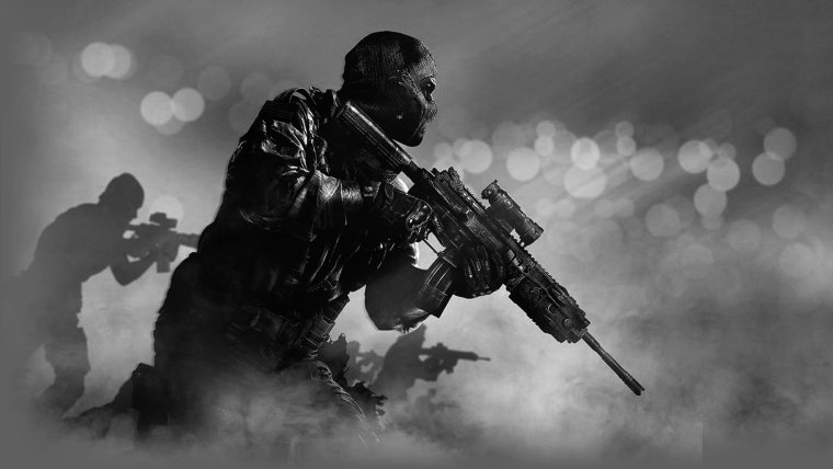 Call of Duty гоуст арт 4к