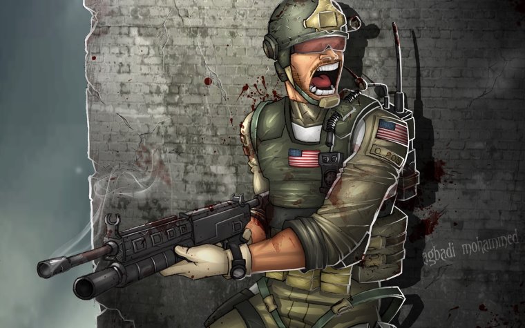Гоуст Call of Duty mw2