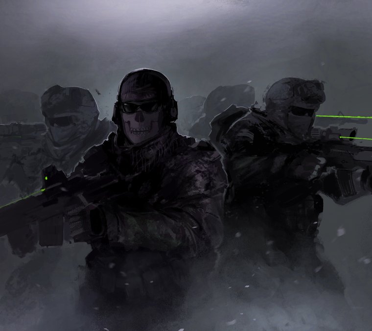Call of Duty Modern Warfare 2 спецназ