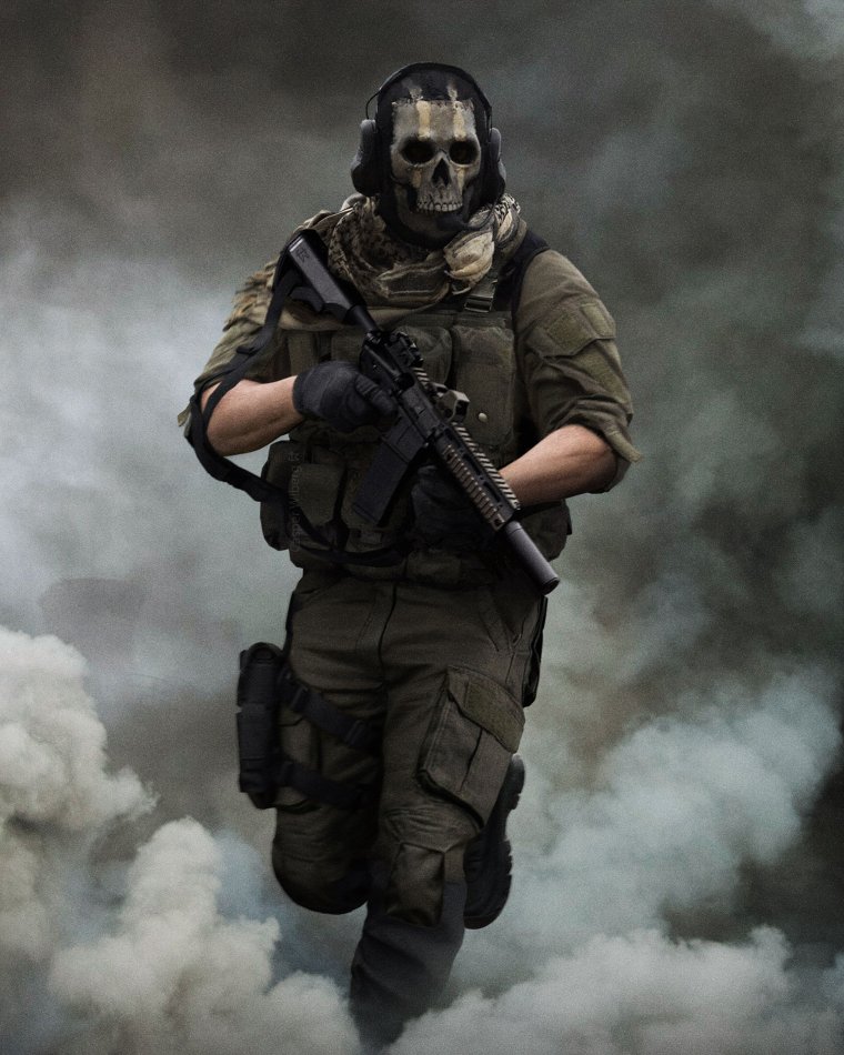 Солдат арт Call of Duty