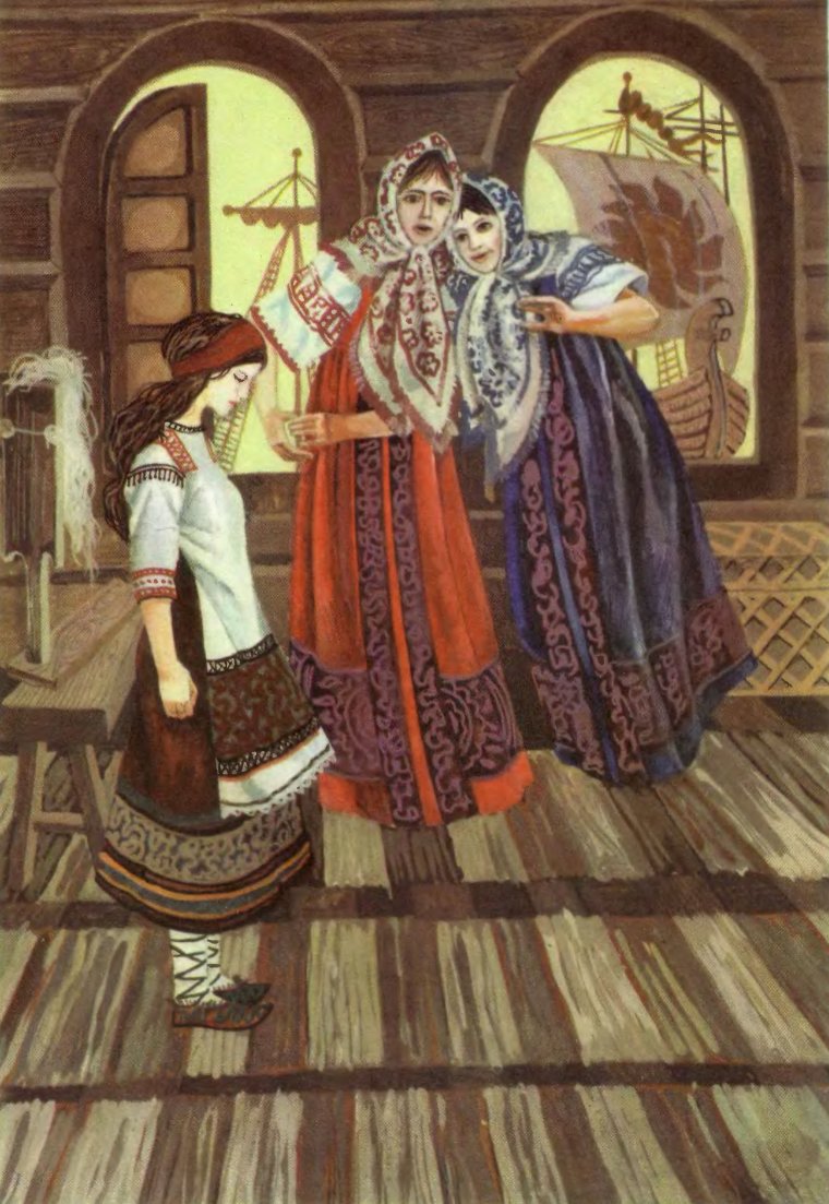 Аленький цветочек сестры