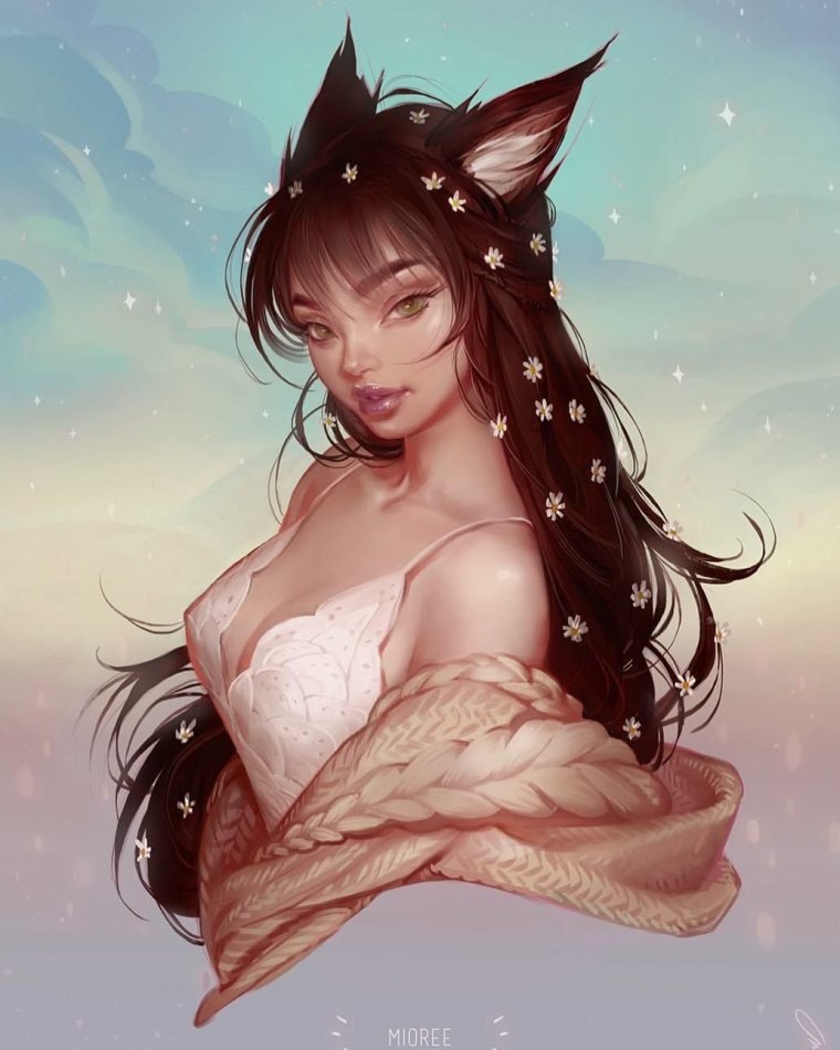 Аниартс кошкодевочки