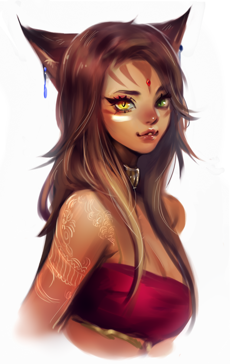 Аниме черная неко