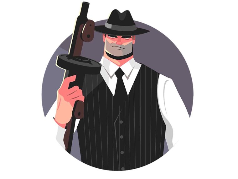 Мафия с Tommy Gun