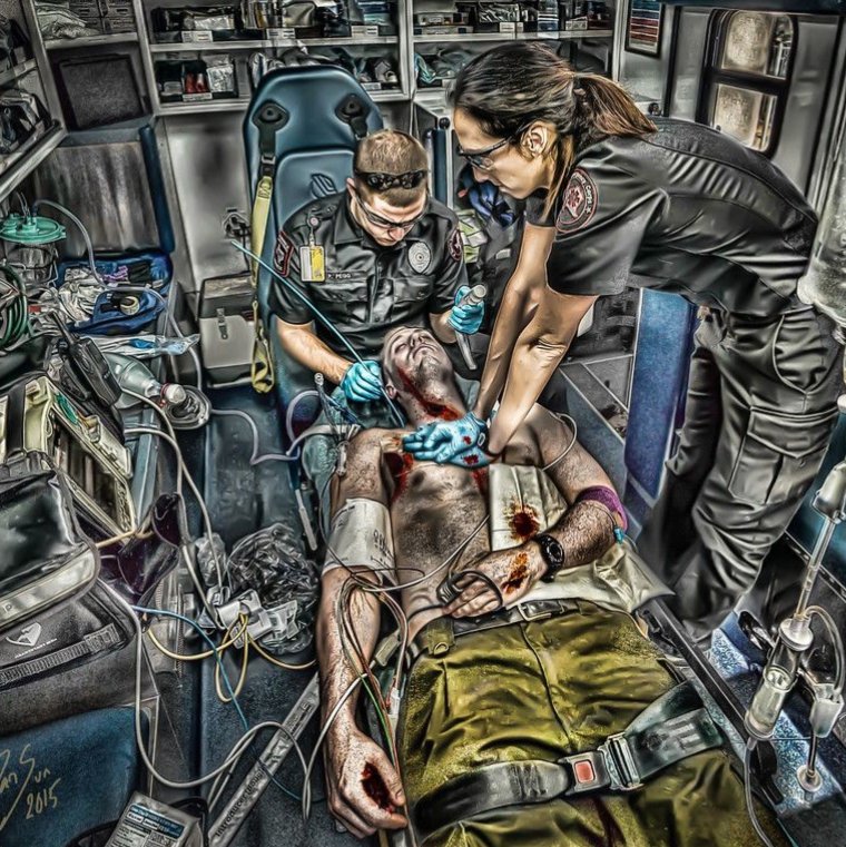 Фельдшер скорой помощи арт