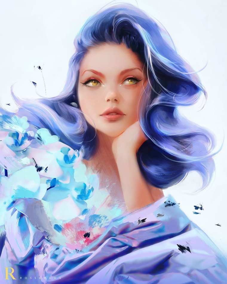 Художник Ross Tran
