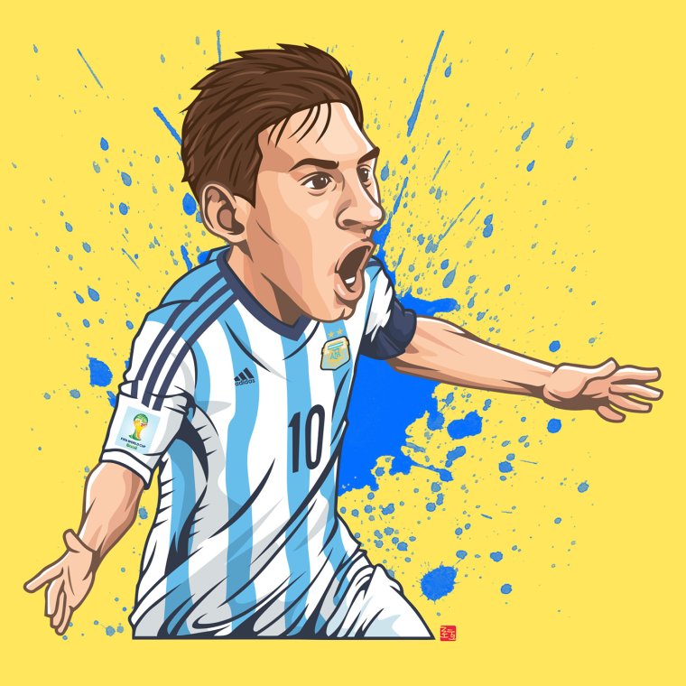 Lionel Messi портрет