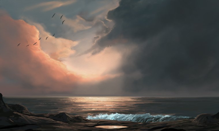 Море арт
