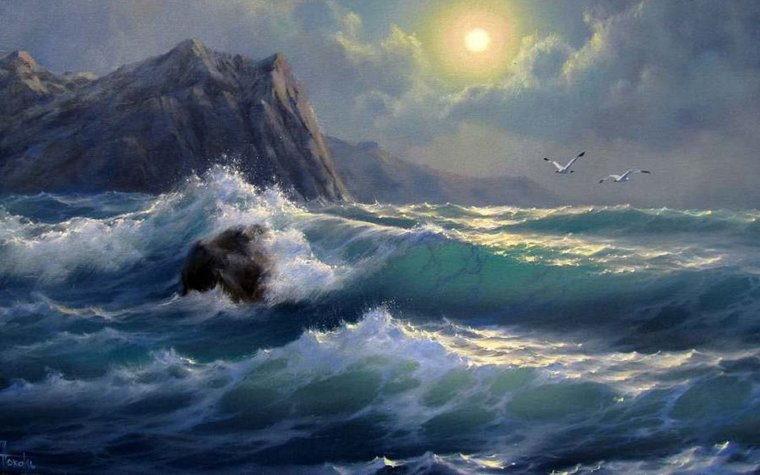 Маринистика и.к.Айвазовский морской пейзаж