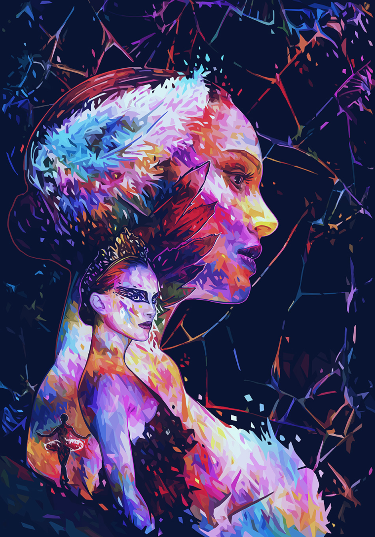 Черный лебедь арты