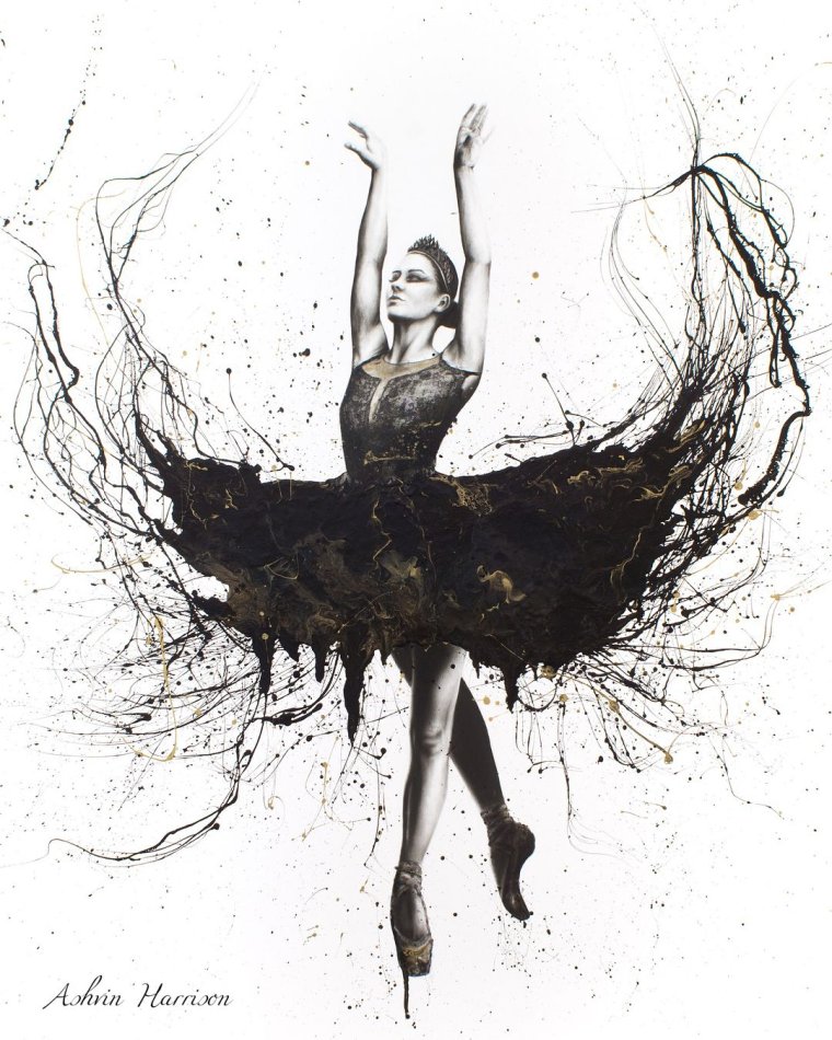 Чёрный лебедь 2010 арт