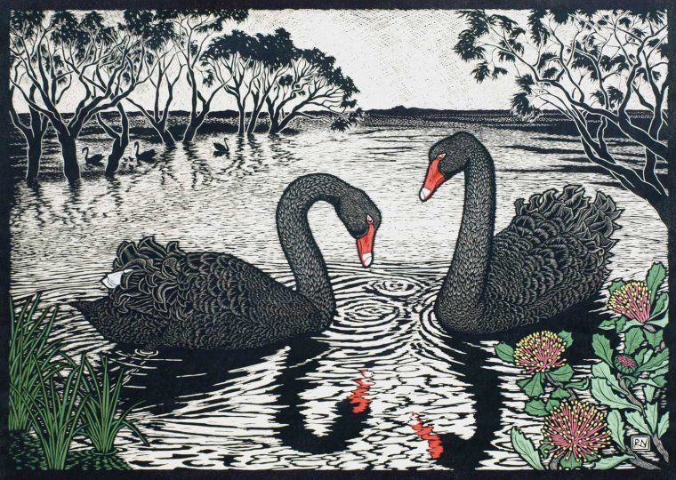 Нина Black Swan и Крылья