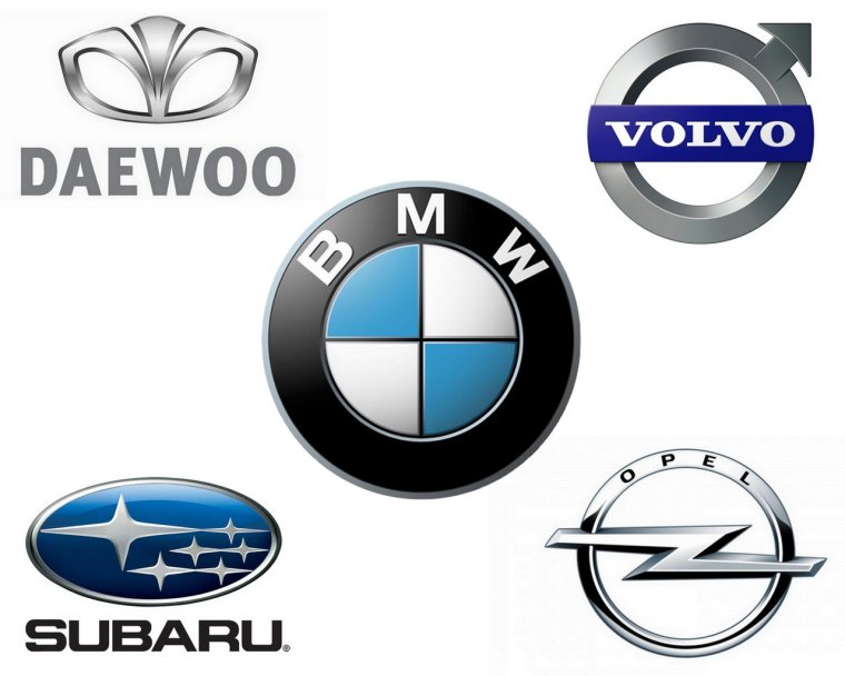 Значки авто