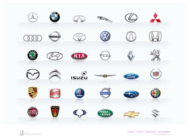 Значок Джили и Кадиллак