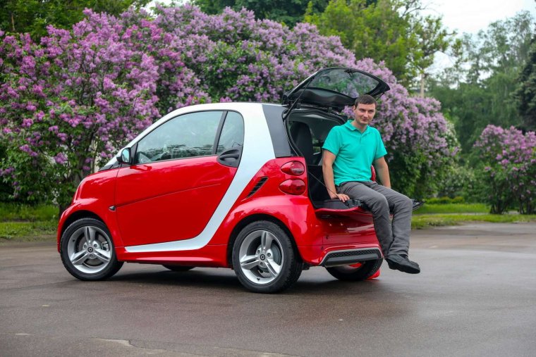 Смарт машина в Италии