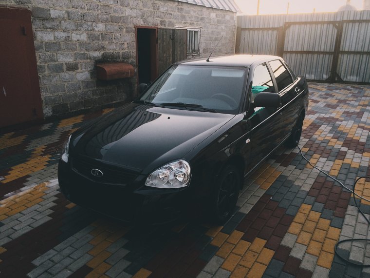 Приора Блэк эдишн тонированная