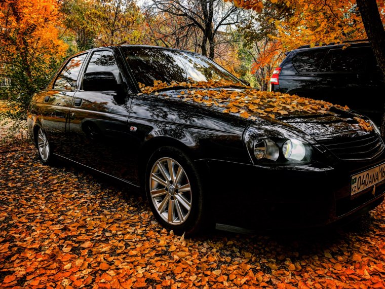 Лада Приора 2 седан черная