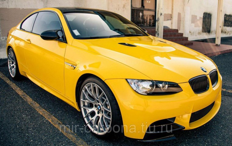 Е60 желтый металлик