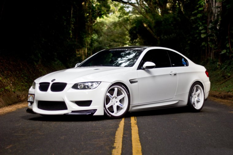 BMW e92 White Tuning