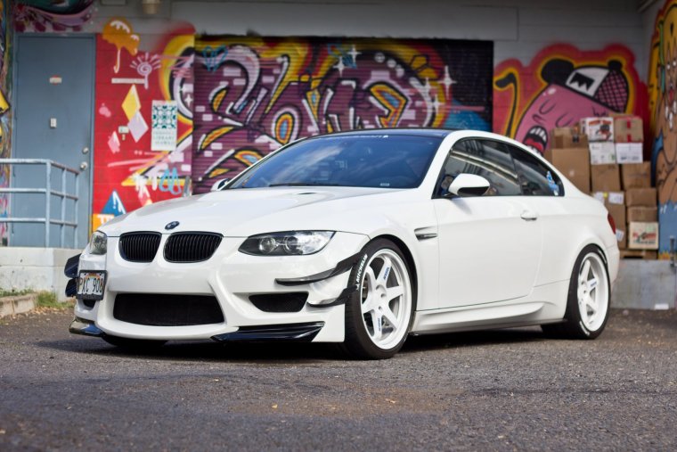 BMW m3 e92 White