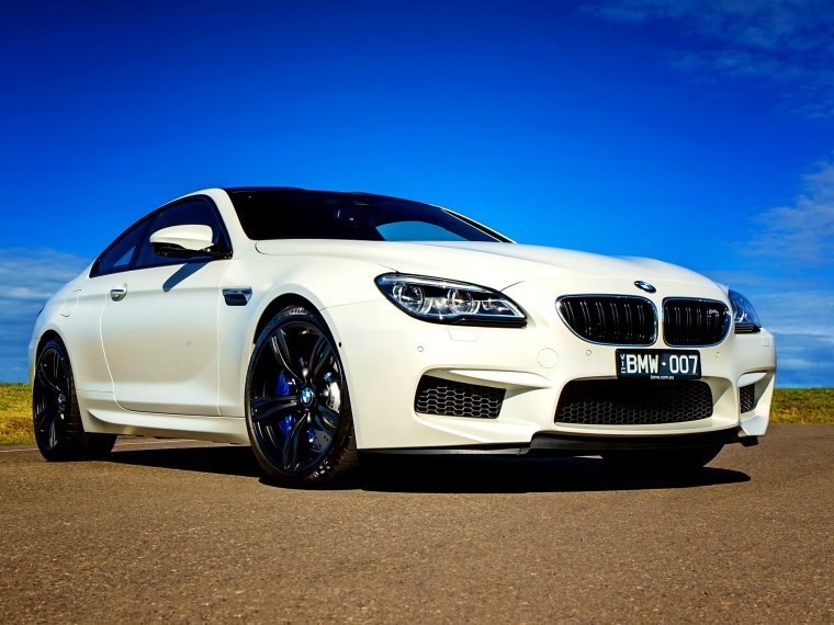 BMW m6 f13 белая