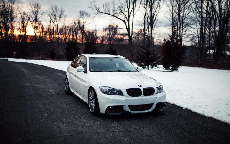 BMW e90 White