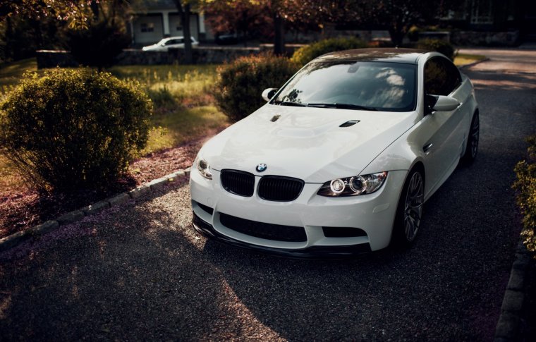 BMW m3 e92 Coupe White