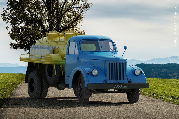 УРАЛЗИС-355м молоковоз