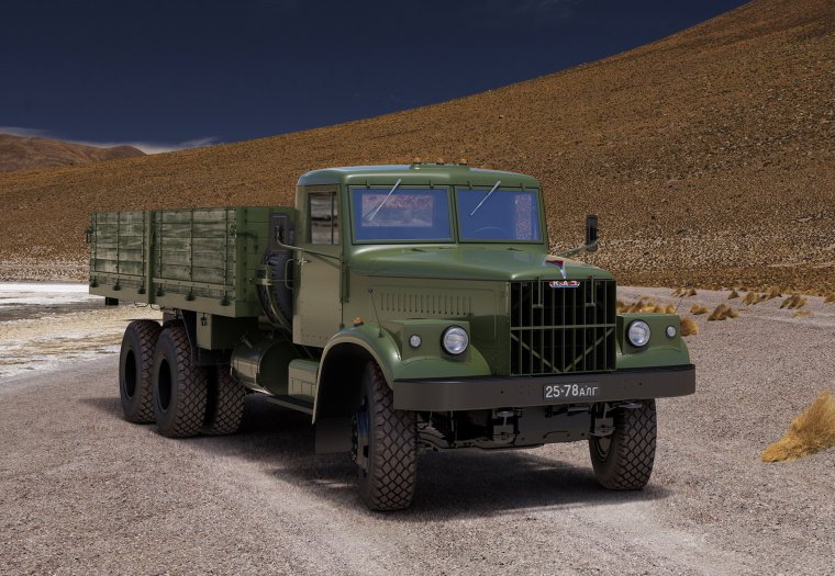 КРАЗ 257 бортовой