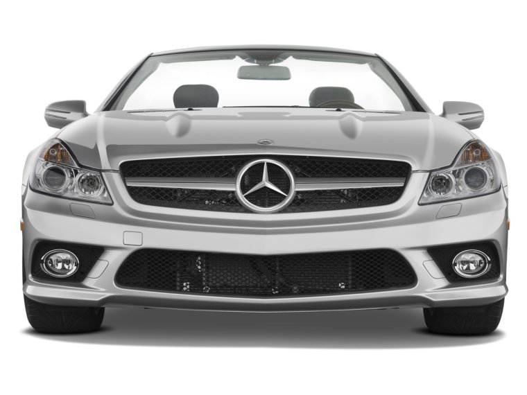 Мерседес вид спереди vector